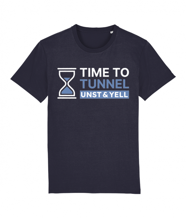 Time to Tunnel - Navy Blue - T-Shirt