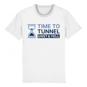 Time to Tunnel - White - T-Shirt