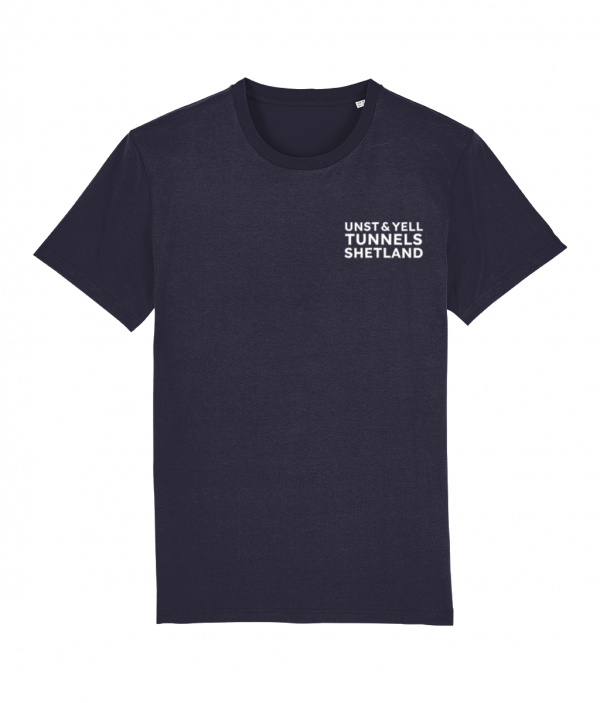 Unst and Yell Tunnels - Navy Blue - T-Shirt - Image 2