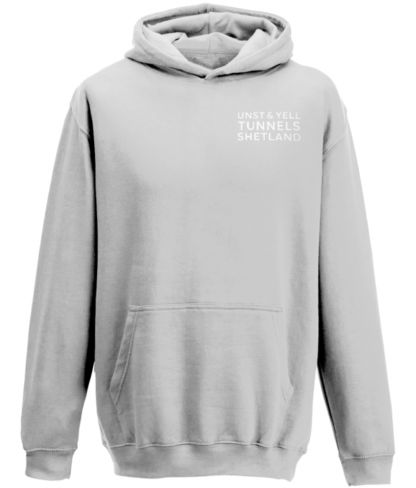 Unst and Yell Tunnels - Heather Grey - Hoodie