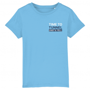Hourglass - Aqua Blue - Kids T-Shirt