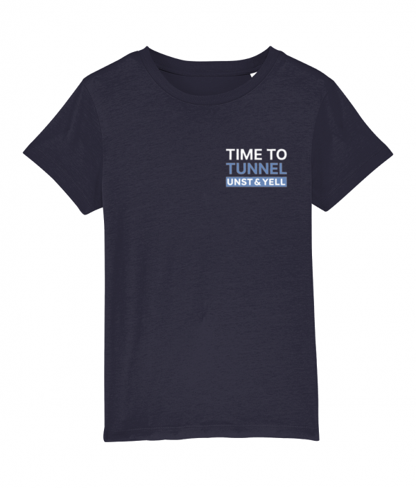 Hourglass - Navy Blue - Kids T-Shirt - Image 2