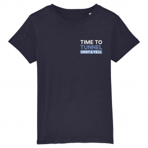 Hourglass - Navy Blue - Kids T-Shirt