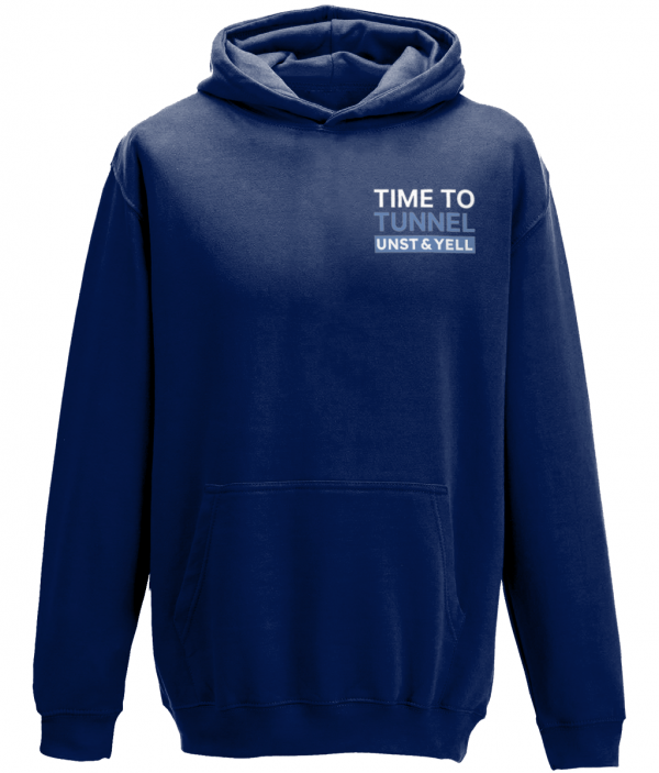 Hourglass - Navy Blue - Kids Hoodie