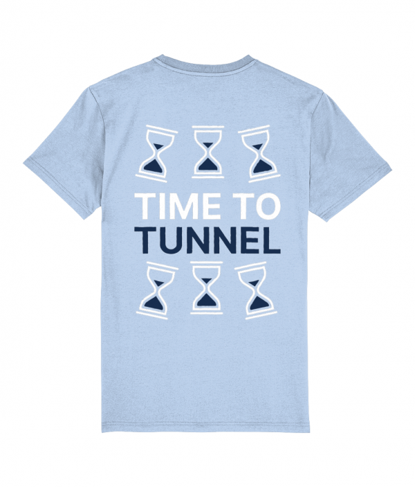 Unst and Yell Tunnels - Sky Blue - T-Shirt - Image 3