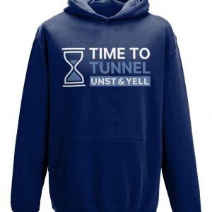 Time to Tunnel - Navy Blue - Hoodie