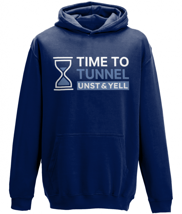 Time to Tunnel - Navy Blue - Hoodie