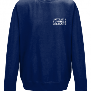 Unst and Yell Tunnels - Navy Blue - Sweatshirt