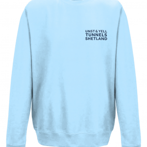 Unst and Yell Tunnels - Sky Blue - Sweatshirt