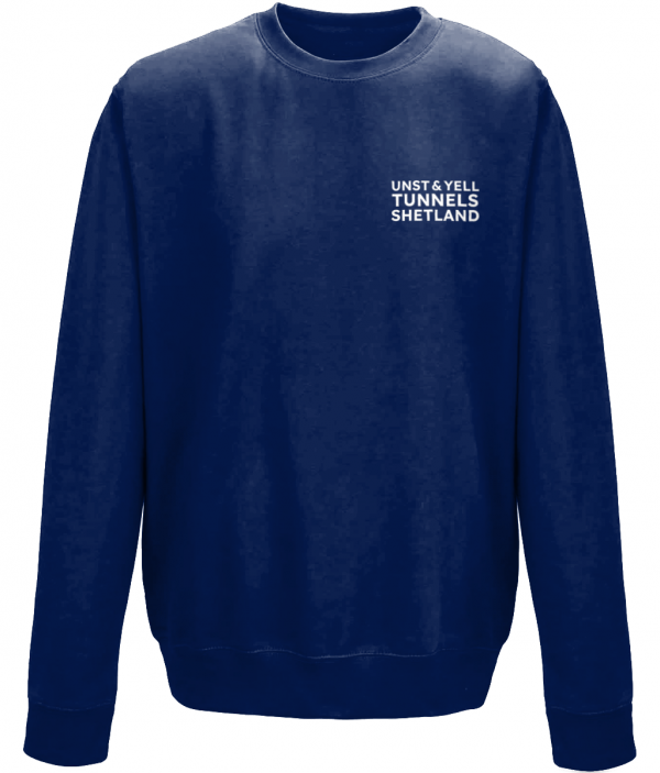 Unst and Yell Tunnels - Navy Blue - Kids Sweatshirt