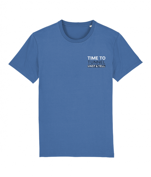 Hourglass - Mid Blue - T-Shirt