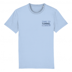 Hourglass - Sky Blue - T-Shirt