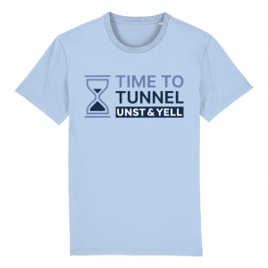 Time to Tunnel - Sky Blue - T-Shirt