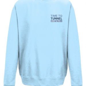 Hourglass - Sky Blue - Kids Sweatshirt