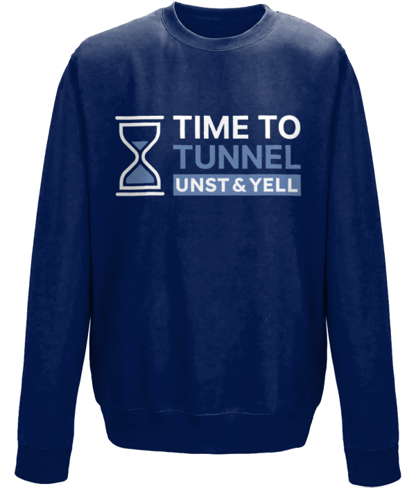 Time to Tunnel - Navy Blue - Sweatshirt