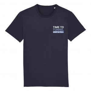 Hourglass - Navy Blue - T-Shirt