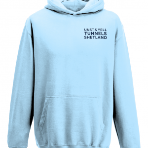 Unst and Yell Tunnels - Sky Blue - Kids Hoodie